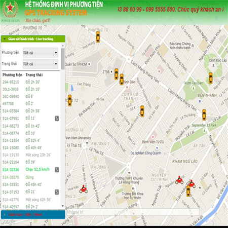 Hệ thống Giám sát hành trình và điều hành phương tiện 